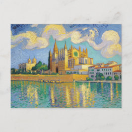 Cartão Postal Pintura de Palma de Maiorca