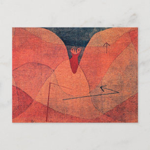 Cartão Postal Pintura de Paul Klee, Evolução Aviática