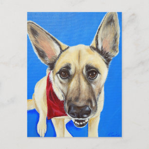 Cartão Postal Pintura de Punkin