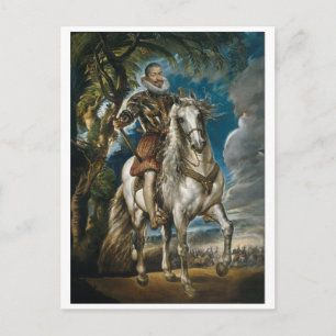 Cartão Postal Pintura de Rubens: O Duque de Lerma