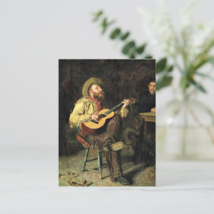 Cartão Postal pintura de Thomas Eakins, Home Ranch,