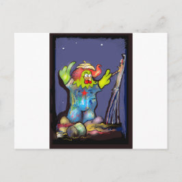 Cartão Postal Pintura digital realizada en Photoshop con tablete