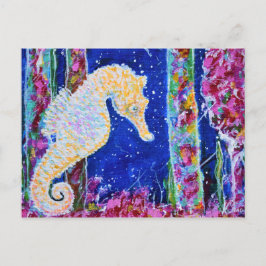 Cartão Postal Pintura do cavalo