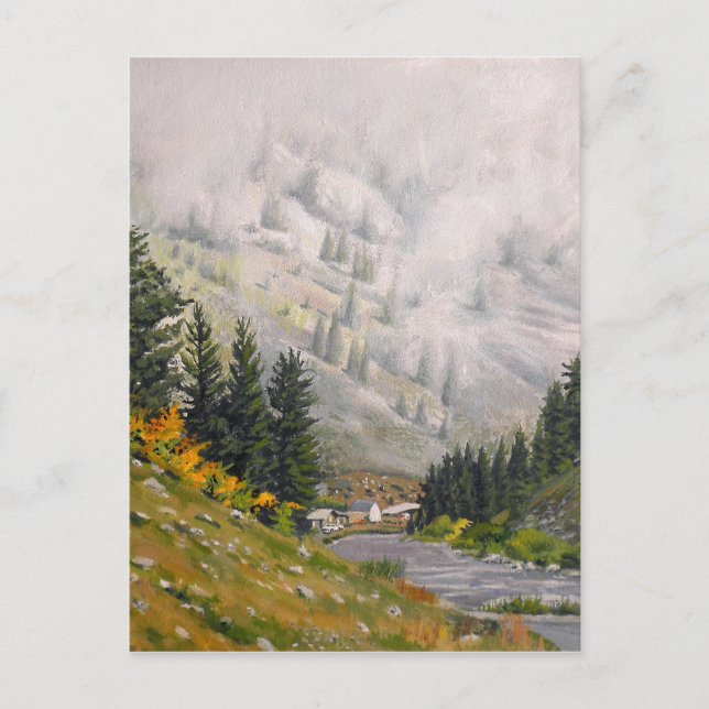 Cartão Postal Pintura do Colorado River Scenic Taylor (Frente)