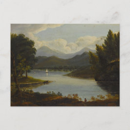 Cartão Postal Pintura do Rio Hudson