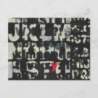 Pintura em alfabeto por Norman Wyatt