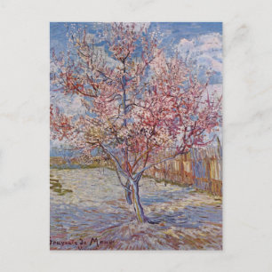Cartão Postal Pintura em árvore por Vincent Van Gogh