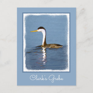 Cartão Postal Pintura em forma de esfregão de Clark - Arte de pá