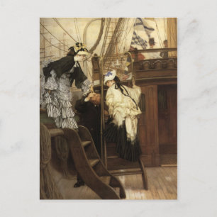 Cartão Postal Pintura James Tissot