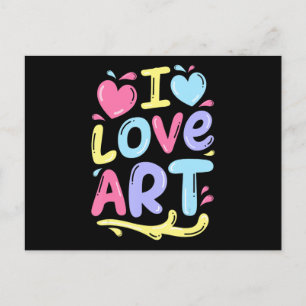 Cartão Postal Pintura   Pintura Artista Do Amor