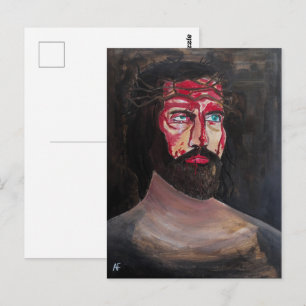 Cartão Postal Pintura Sangue de Cristo por Alfred Fox