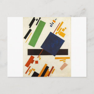 Cartão Postal Pintura suprema de Kazimir Malevich