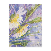 Pinturas em aquarela