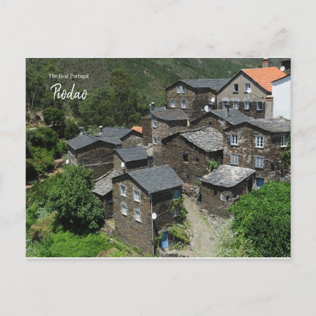 Cartão postal Piodao Portugal (Frente)