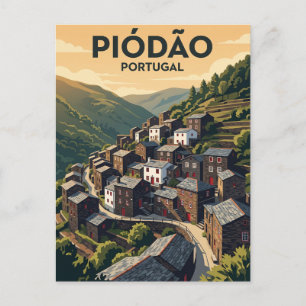 Cartão Postal Piódão Portugal