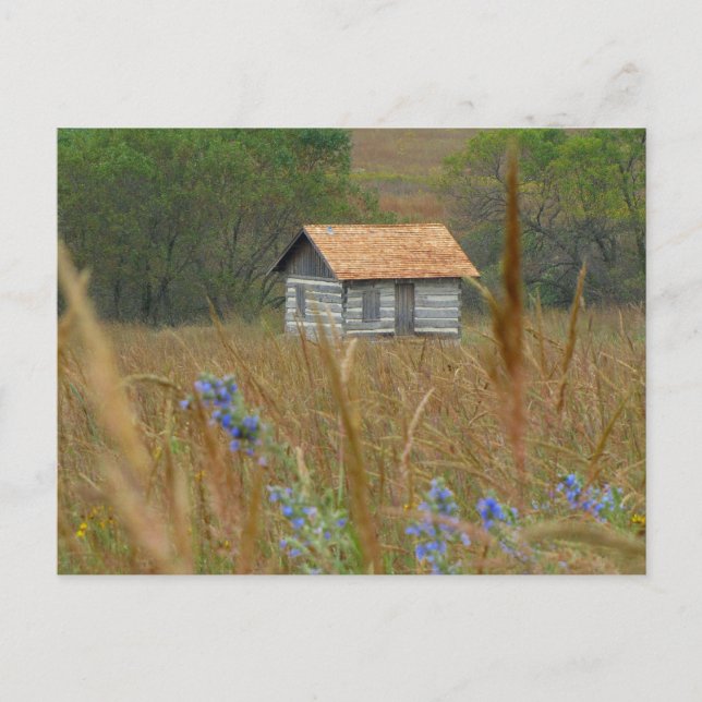 Cartão Postal Pioneers Park Nature Center Lincoln NE 2NW (Frente)