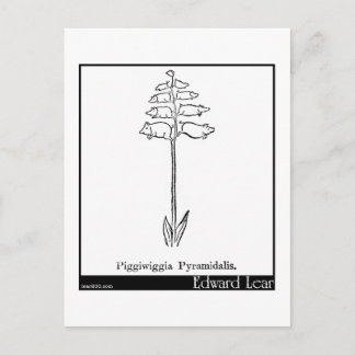 Cartão Postal Pirâmidalis Piggiwiggia.