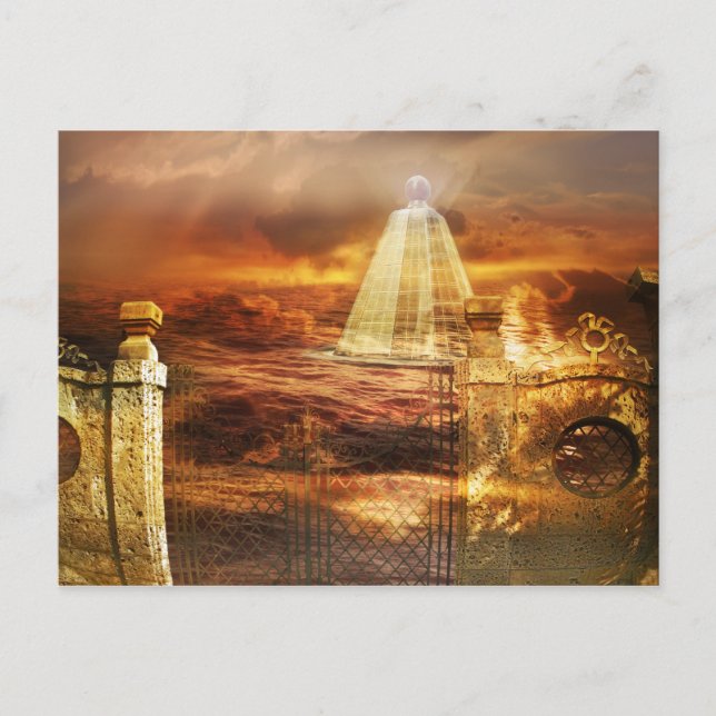 Cartão Postal Pirâmide (Frente)