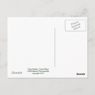 Cartão Postal Pirâmide Chacchoban