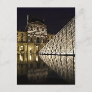 Cartão Postal Pirâmide do Louvre 3