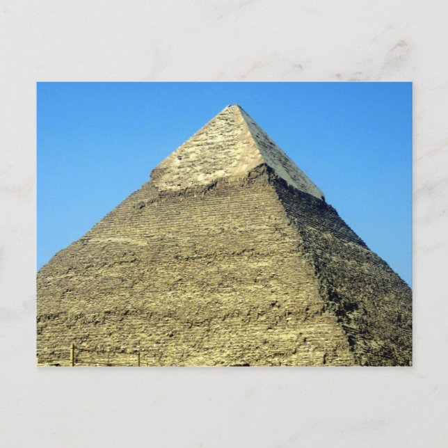 Cartão Postal pirâmide khafre superior (Frente)