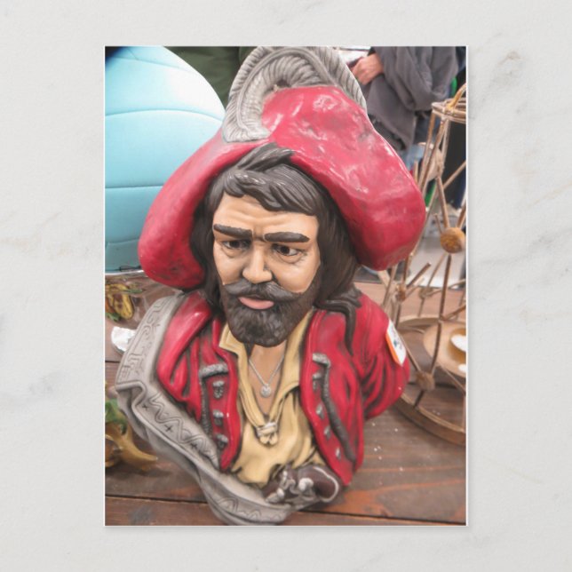 Cartão Postal Pirata (Frente)