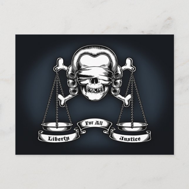 Cartão Postal Pirata da Lei (Frente)