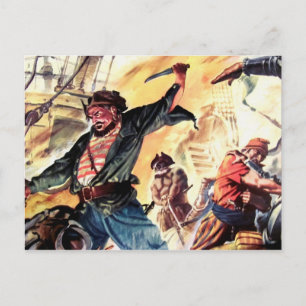 Cartão Postal Piratas
