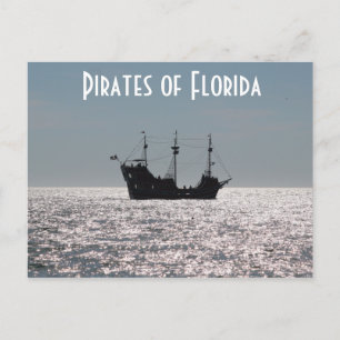 Cartão Postal Piratas da Flórida