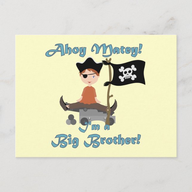 Cartão Postal Pirate Big Brother (Frente)
