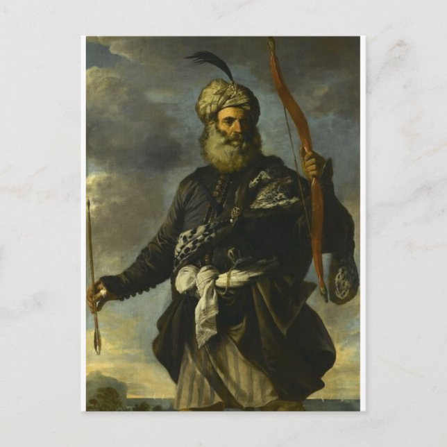 Cartão Postal Pirate Jan Janzoon Van Haarlem (Frente)