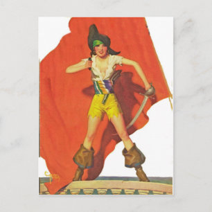 Cartão Postal Pirate Mate