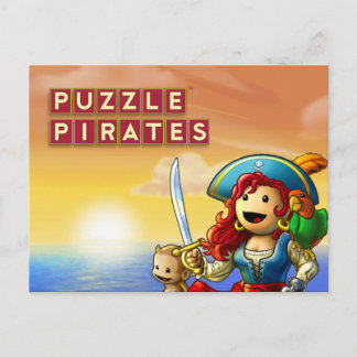 Cartão postal Pirate Sunset