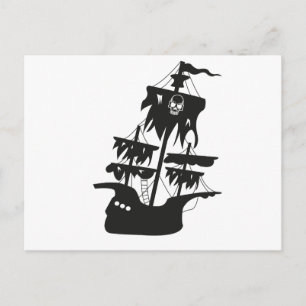 Cartão Postal Piratenschiff