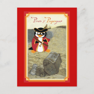 Cartão Postal Piratez de Penguinzance