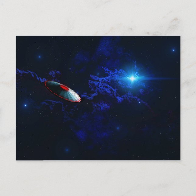 Cartão Postal Pires voador (Frente)