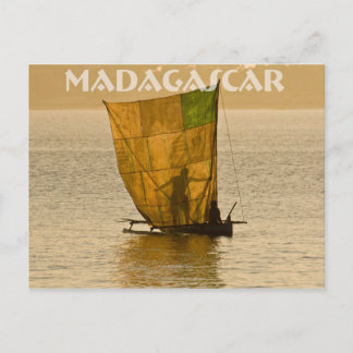 Cartão Postal Piroguier Vezo