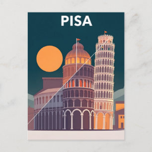 Cartão Postal Pisa