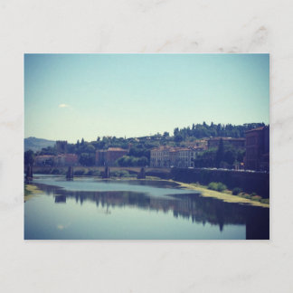 Cartão Postal Pisa e o rio