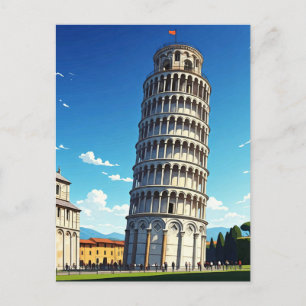 Cartão Postal Pisa Itália
