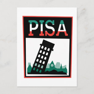 Cartão Postal Pisa Poster