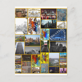 Cartão Postal Piscamento Pittsburgh