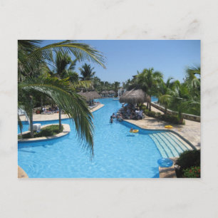 Cartão Postal Piscina