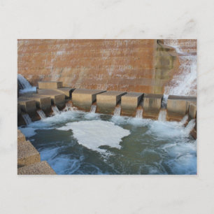 Cartão Postal Piscina Ativa de Água - Forte Worth Water Garden 