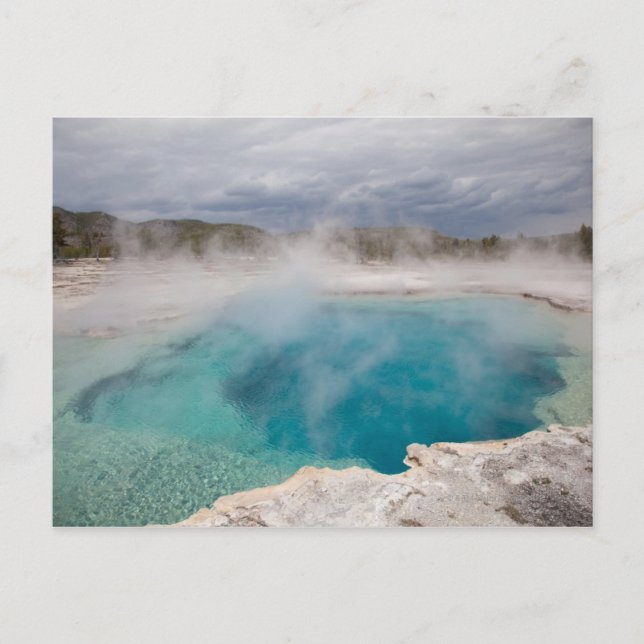 Cartão Postal Piscina de apphire (Frente)