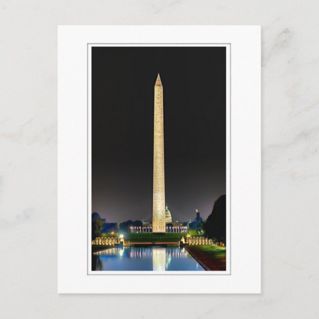 Cartão Postal Piscina de Reflexão (Frente)