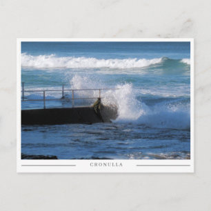 Cartão Postal Piscina Oceanica de Cronulla – Sydney Austrália