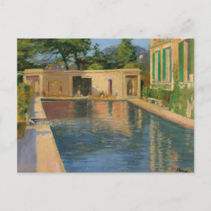 Cartão Postal Piscina, Sul da França   Sir John Lavery