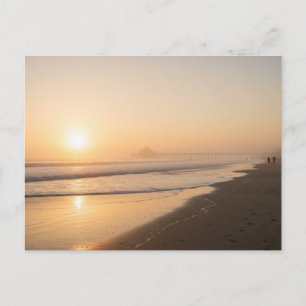 Cartão Postal Pismo Beach, Califórnia Golden Sunrise