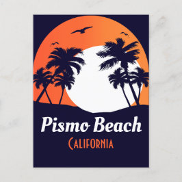 Cartão Postal Pismo Beach California Sunset VacSet Souvenirs P